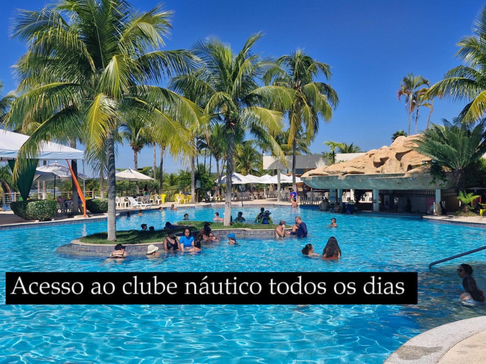 Nautico Flat Com Acesso Ao Clube Nautico Praia- Caldas Novas Eksteriør billede