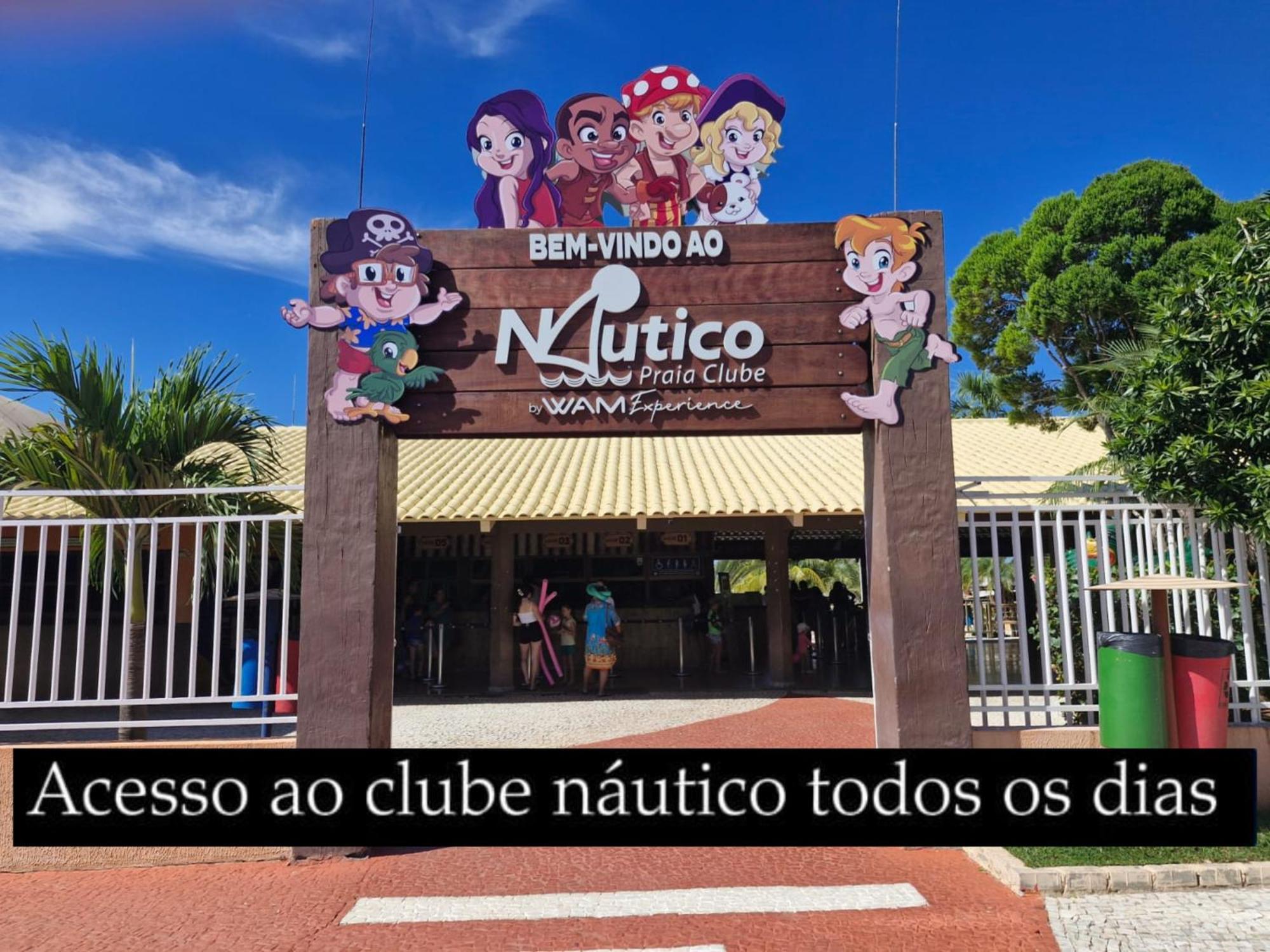 Nautico Flat Com Acesso Ao Clube Nautico Praia- Caldas Novas Eksteriør billede