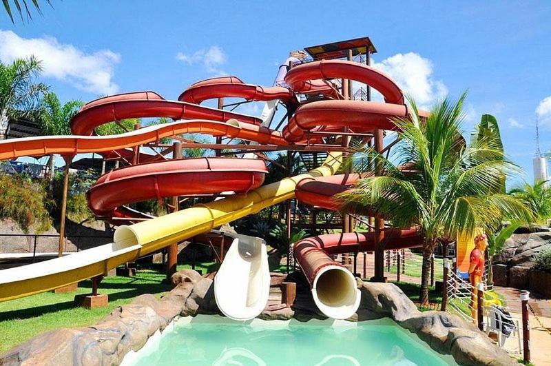 Nautico Flat Com Acesso Ao Clube Nautico Praia- Caldas Novas Eksteriør billede