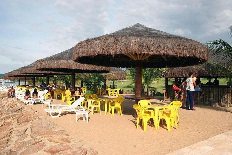 Nautico Flat Com Acesso Ao Clube Nautico Praia- Caldas Novas Eksteriør billede